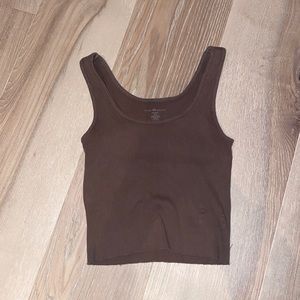 Brown brandy Melville tank top